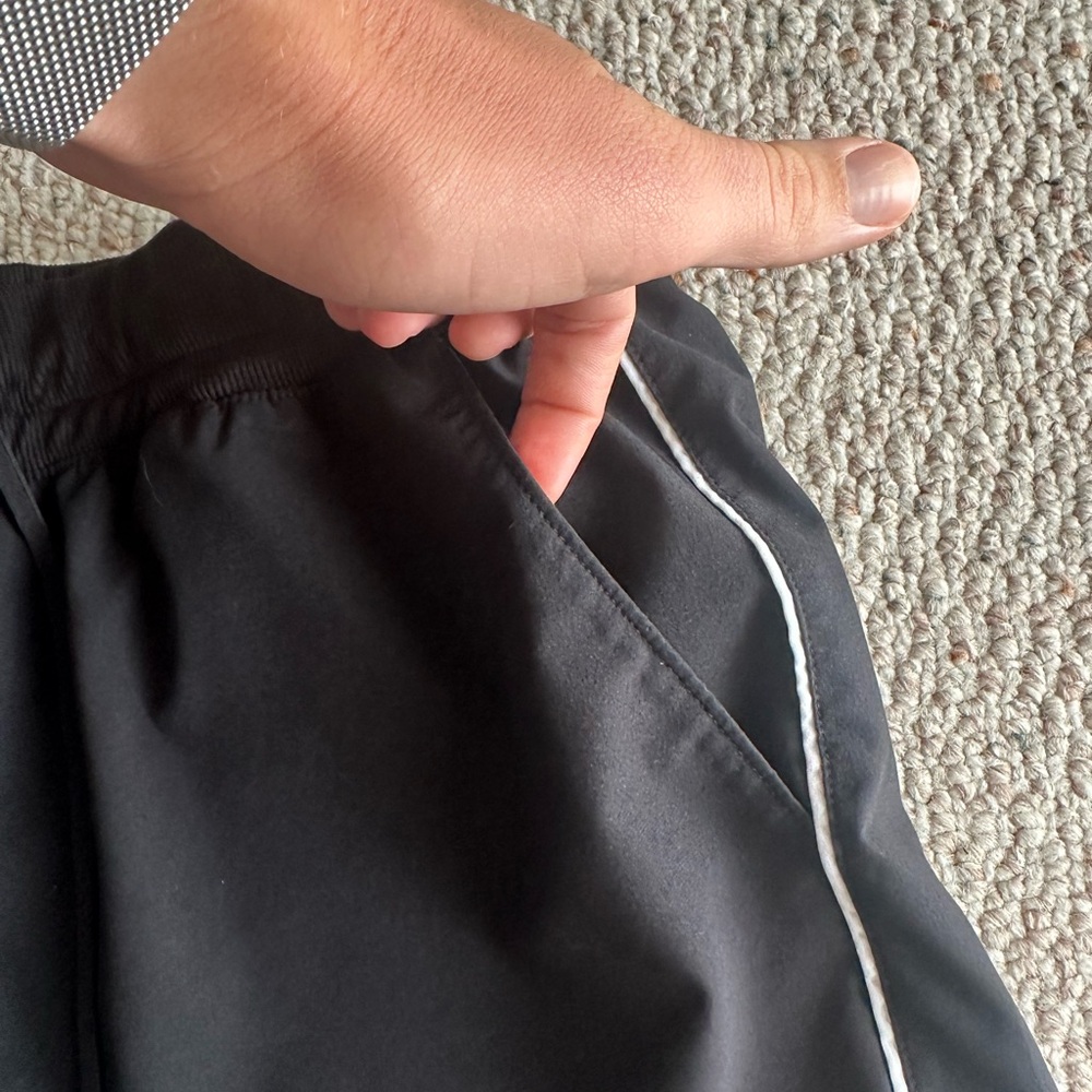 RBX Black Athletic Shorts Lightweight Drawstring Fit - Picture 3 of 6